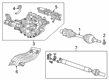 Diagram for Mopar Axle Shaft - 53011128AG