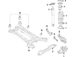 Diagram for Chrysler Rear Crossmember - 68269925AD