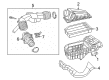 Diagram for Jeep Wrangler Air Filter Box - 68291143AC