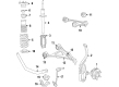 Diagram for Mopar Shock Absorber - 68531045AA