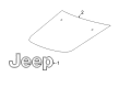 Diagram for 2023 Jeep Compass Emblem - 68578430AA