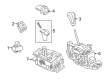 Diagram for Mopar Automatic Transmission Shift Levers - 4670717AF