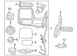 Diagram for 2023 Ram 2500 Car Mirror - 68526276AD