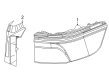 Diagram for Jeep Grand Wagoneer Tail Light - 68340918AC