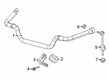 Diagram for 2023 Ram 1500 Sway Bar Kit - 68264640AC