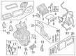 Diagram for Dodge Hornet Heater Core - 68503910AA