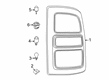 Diagram for 2023 Ram 2500 Tail Light - 68409003AE