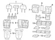 Diagram for 2024 Jeep Grand Cherokee L Seat Cushion - 68376070AD