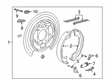 Diagram for Jeep Gladiator Parking Brake Cable - 68338357AG