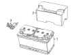 Diagram for 2022 Jeep Grand Wagoneer Battery Cable - 68343544AC