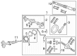 Diagram for 2022 Jeep Gladiator Axle Shaft - 68382824AL