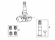 Diagram for 2022 Ram 2500 TPMS Sensor - 68378369AF