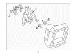 Diagram for 2024 Jeep Wrangler Tail Light - 68544530AA