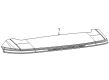 Diagram for 2023 Jeep Grand Cherokee L Spoiler - 68544408AC