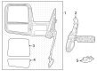 Diagram for 2023 Ram 2500 Car Mirror - 68509659AD