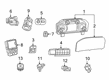 Diagram for 2022 Ram 3500 Speedometer - 68525496AB