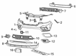 Diagram for 2022 Jeep Cherokee Bumper - 68579386AA