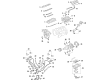 Diagram for Dodge Challenger Timing Chain Guide - 5047791AB