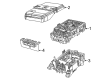 Diagram for 2022 Jeep Wagoneer Fuse Box - 68418347AE