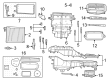 Diagram for Jeep Grand Wagoneer L Blend Door Actuator - 68565858AB