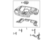 Diagram for Jeep Grand Cherokee L Engine Cover - 68414087AA