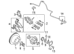 Diagram for 2021 Ram 1500 Classic Brake Caliper - 5179881AE