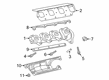 Diagram for 2023 Jeep Grand Wagoneer Exhaust Manifold Gasket - 4893870AB