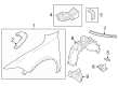 Diagram for 2023 Dodge Hornet Fender - 68609986AA