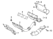 Diagram for 2022 Jeep Wrangler Exhaust Pipe - 53011508AE