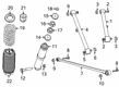 Diagram for 2023 Ram 1500 Control Arm - 68445267AD