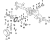 Diagram for Mopar Differential Cover Gasket - 68525508AA