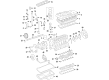 Diagram for Mopar Cylinder Head - 68623633AA