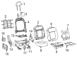 Diagram for 2023 Jeep Compass Seat Cover - 7JH83DBNAA