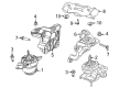 Diagram for 2022 Jeep Wrangler Engine Mount - 68451124AA