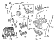 Diagram for Jeep Wagoneer Knock Sensor - 68313570AB