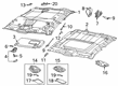 Diagram for 2023 Ram 1500 Sun Visor - 6BP11BD1AG