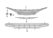 Diagram for Chrysler Voyager Grille - 68445671AA