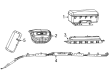 Diagram for Jeep Wagoneer Air Bag Control Module - 68476781AC