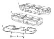 Diagram for 2023 Jeep Compass Seat Cover - 7JK08DX9AA