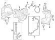 Diagram for Jeep Compass Catalytic Converter Gasket - 68445194AA