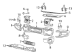 Diagram for Jeep Wrangler Bumper - 68535640AC