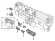 Diagram for Jeep Wrangler Speedometer - 68522518AC