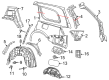 Diagram for Jeep Grand Cherokee WK Fuel Door - 5LW29PDNAB