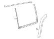 Diagram for Jeep Grand Wagoneer L Door Moldings - 68406376AD