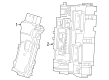 Diagram for 2023 Dodge Hornet Body Control Module - 68613456AA