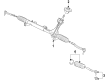 Diagram for Ram ProMaster 1500 Rack and Pinion Boot - 68603388AA