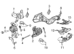 Diagram for 2024 Jeep Wagoneer Engine Mount - 68526248AB