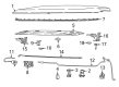 Diagram for Jeep Compass Weather Strip - 68488241AA