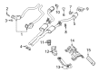 Diagram for 2023 Dodge Challenger Exhaust Pipe - 68516709AA