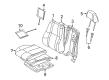 Diagram for 2022 Dodge Durango Seat Cover - 7FP73LA8AA